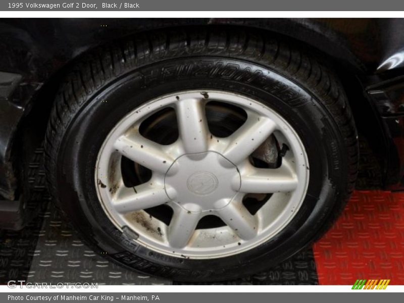 Black / Black 1995 Volkswagen Golf 2 Door