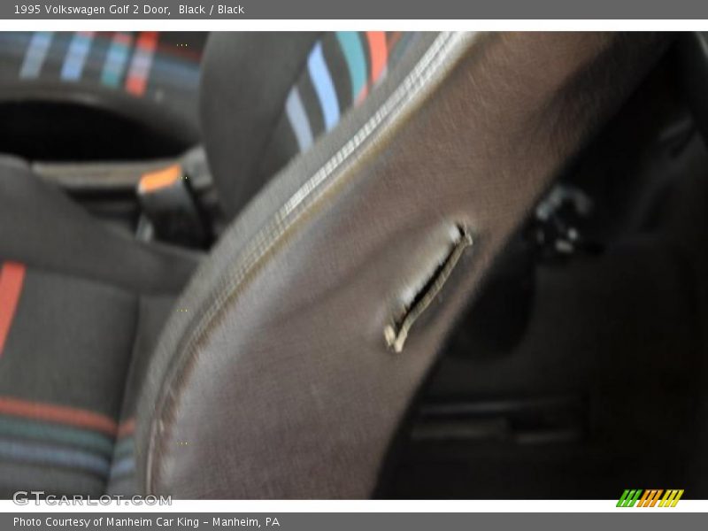 Black / Black 1995 Volkswagen Golf 2 Door