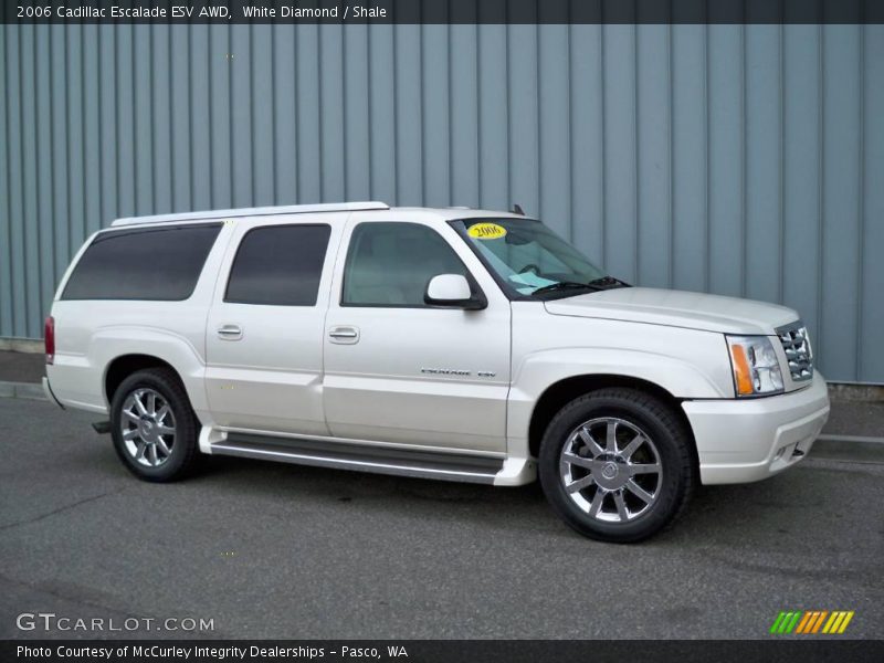 White Diamond / Shale 2006 Cadillac Escalade ESV AWD