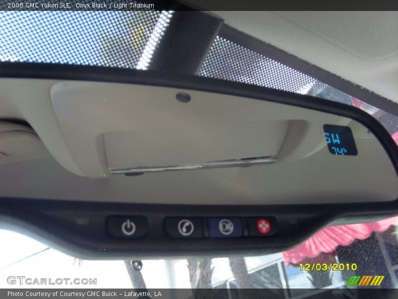 Onyx Black / Light Titanium 2008 GMC Yukon SLE