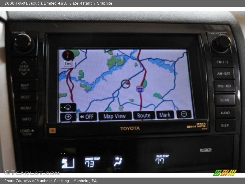 Slate Metallic / Graphite 2008 Toyota Sequoia Limited 4WD