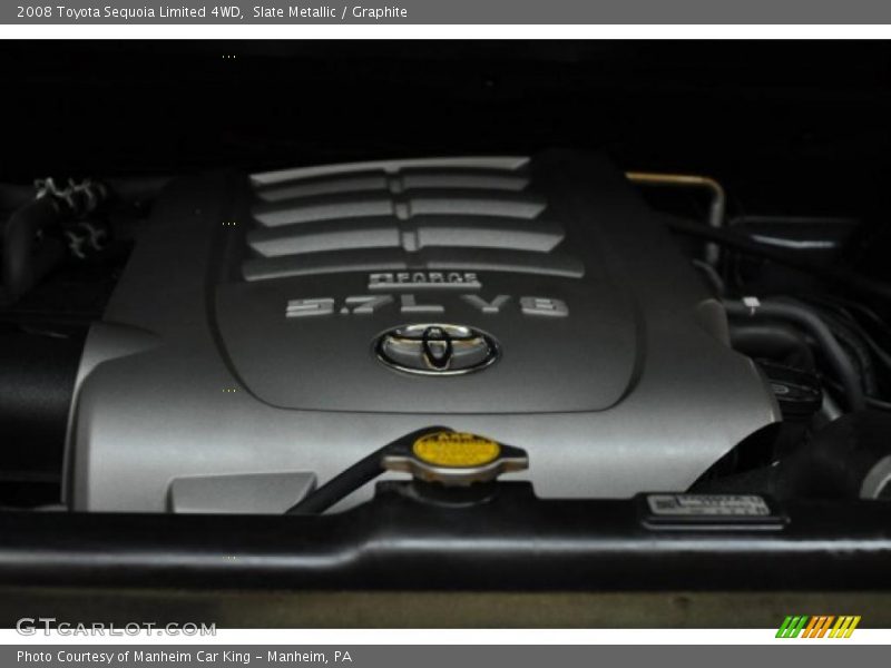 Slate Metallic / Graphite 2008 Toyota Sequoia Limited 4WD