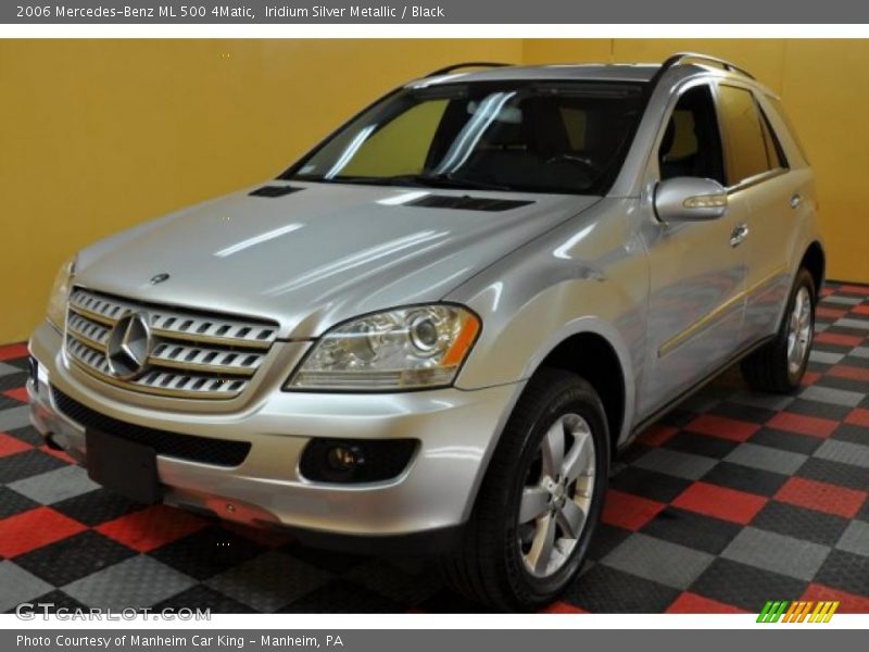 Iridium Silver Metallic / Black 2006 Mercedes-Benz ML 500 4Matic