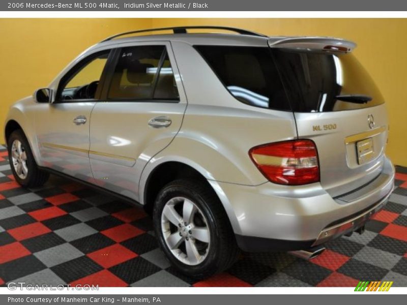 Iridium Silver Metallic / Black 2006 Mercedes-Benz ML 500 4Matic