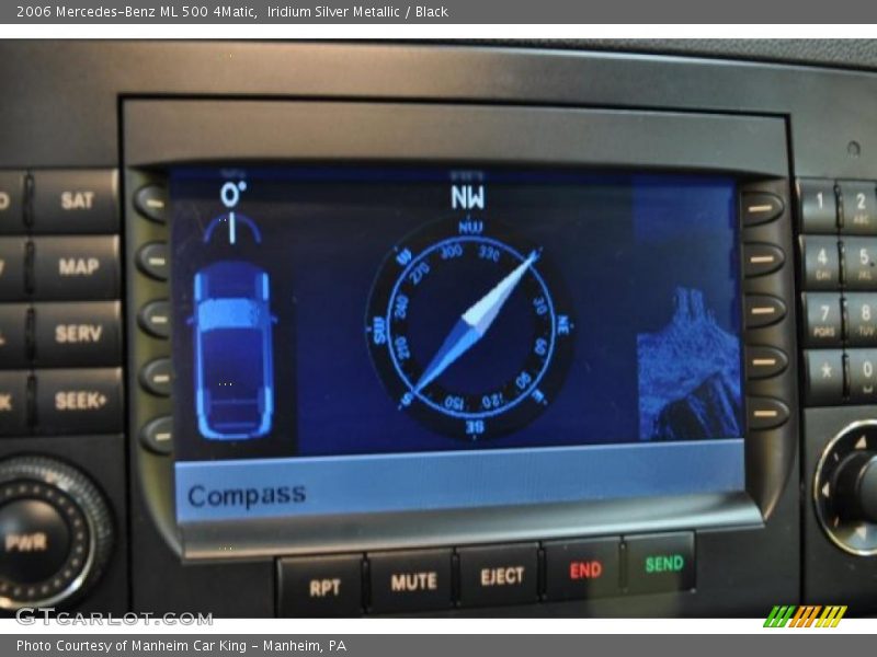 Iridium Silver Metallic / Black 2006 Mercedes-Benz ML 500 4Matic