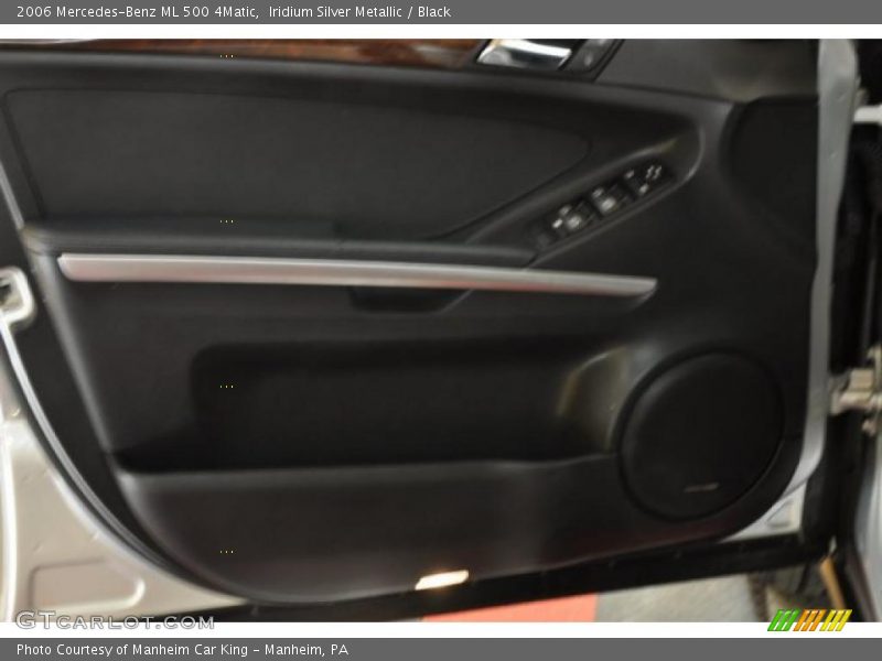 Iridium Silver Metallic / Black 2006 Mercedes-Benz ML 500 4Matic