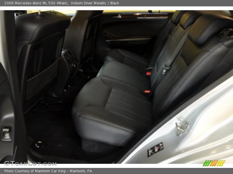 Iridium Silver Metallic / Black 2006 Mercedes-Benz ML 500 4Matic
