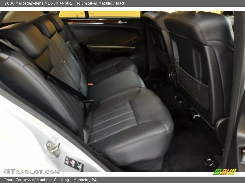 Iridium Silver Metallic / Black 2006 Mercedes-Benz ML 500 4Matic