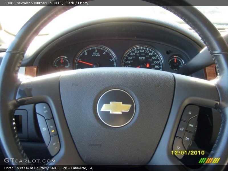 Black / Ebony 2008 Chevrolet Suburban 1500 LT