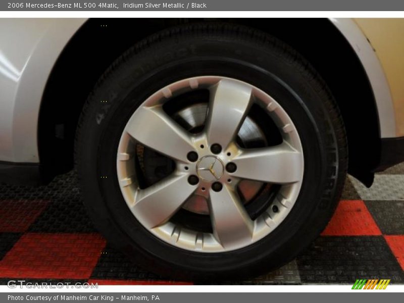 Iridium Silver Metallic / Black 2006 Mercedes-Benz ML 500 4Matic