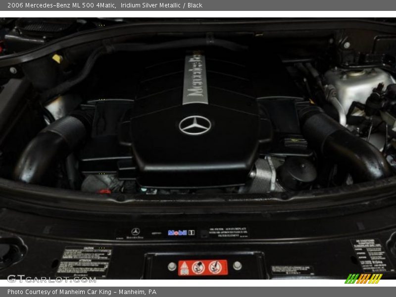 Iridium Silver Metallic / Black 2006 Mercedes-Benz ML 500 4Matic
