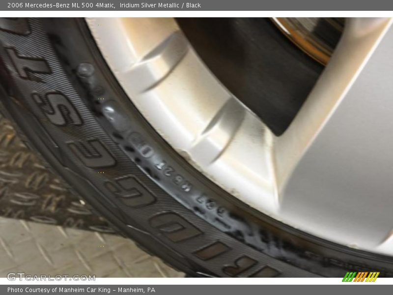 Iridium Silver Metallic / Black 2006 Mercedes-Benz ML 500 4Matic