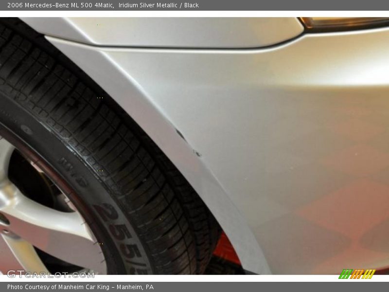 Iridium Silver Metallic / Black 2006 Mercedes-Benz ML 500 4Matic