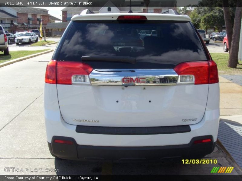 Olympic White / Jet Black 2011 GMC Terrain SLT
