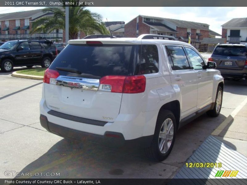 Olympic White / Jet Black 2011 GMC Terrain SLT