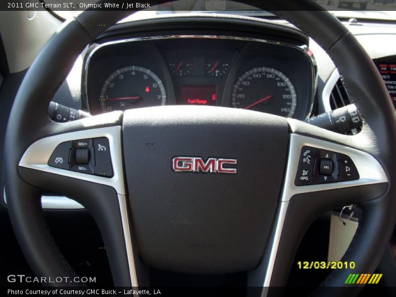 Olympic White / Jet Black 2011 GMC Terrain SLT