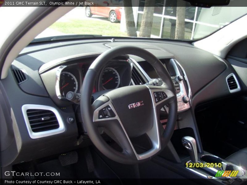 Olympic White / Jet Black 2011 GMC Terrain SLT