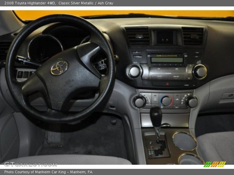 Classic Silver Metallic / Ash Gray 2008 Toyota Highlander 4WD