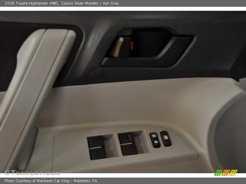 Classic Silver Metallic / Ash Gray 2008 Toyota Highlander 4WD