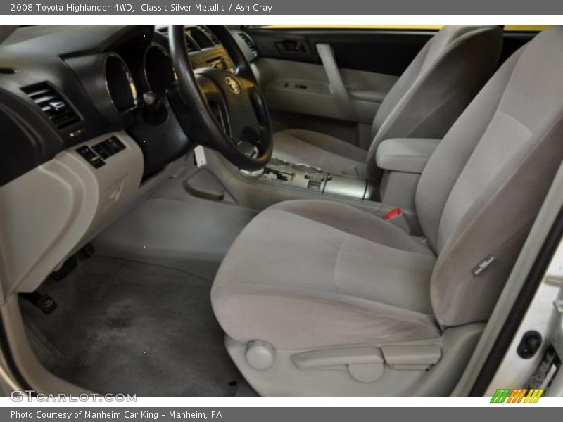 Classic Silver Metallic / Ash Gray 2008 Toyota Highlander 4WD