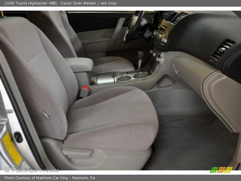Classic Silver Metallic / Ash Gray 2008 Toyota Highlander 4WD