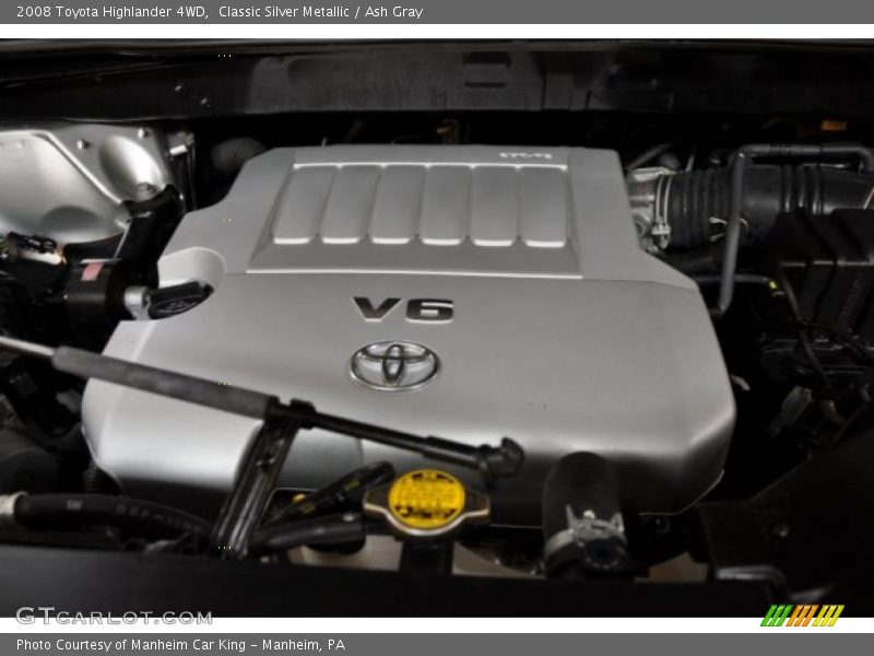 Classic Silver Metallic / Ash Gray 2008 Toyota Highlander 4WD