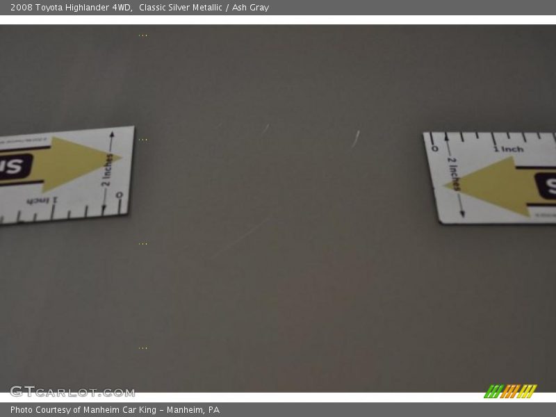 Classic Silver Metallic / Ash Gray 2008 Toyota Highlander 4WD