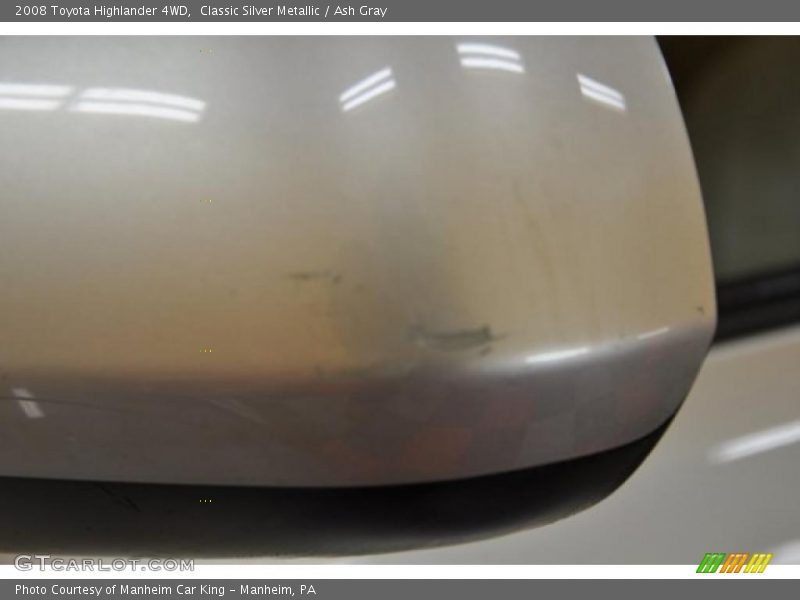 Classic Silver Metallic / Ash Gray 2008 Toyota Highlander 4WD