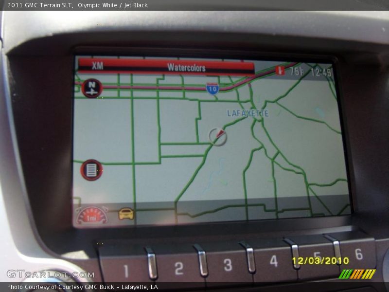 Navigation of 2011 Terrain SLT