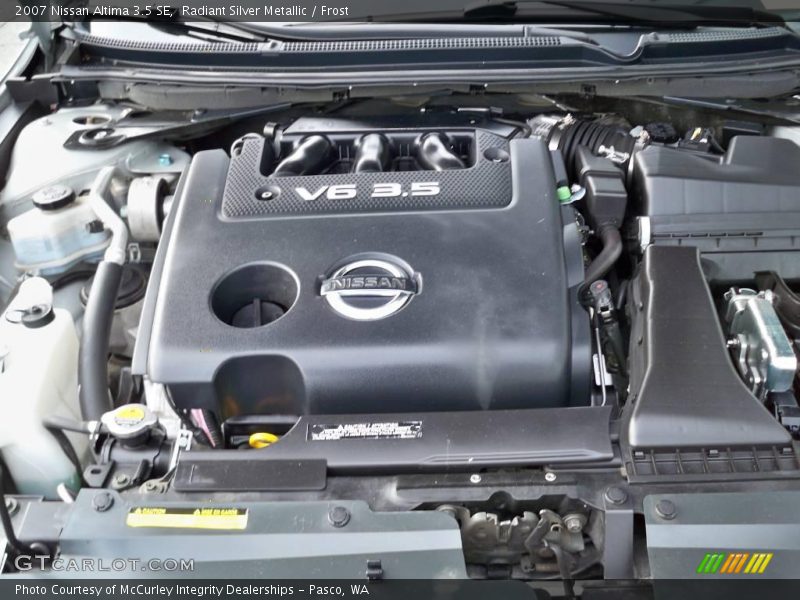 Radiant Silver Metallic / Frost 2007 Nissan Altima 3.5 SE