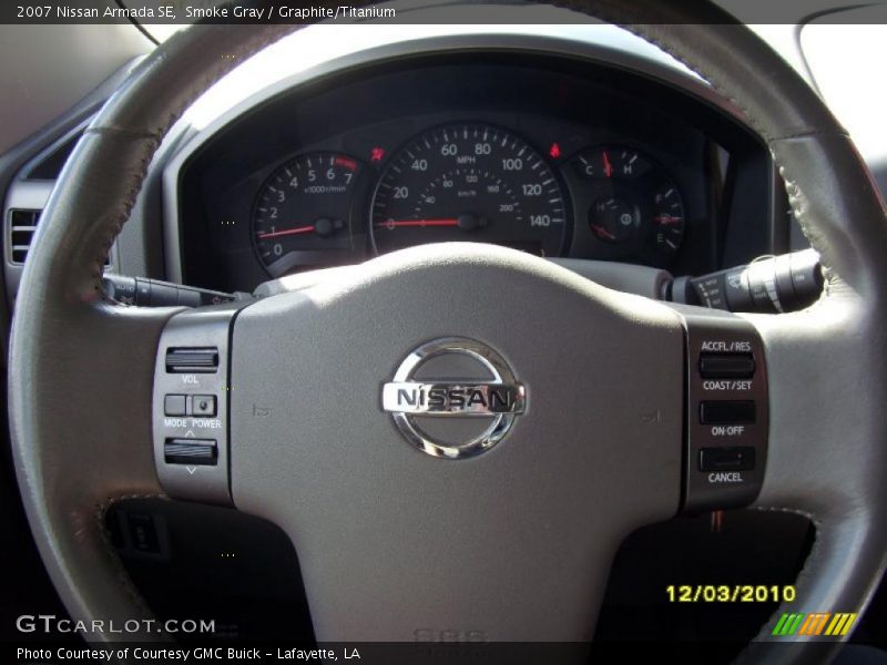 Smoke Gray / Graphite/Titanium 2007 Nissan Armada SE