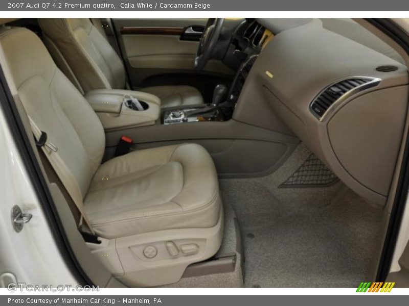Calla White / Cardamom Beige 2007 Audi Q7 4.2 Premium quattro