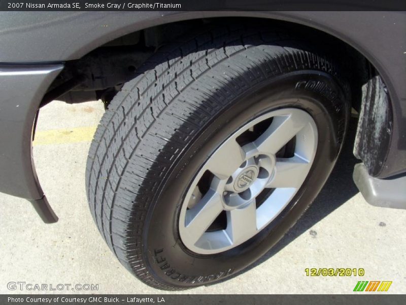 Smoke Gray / Graphite/Titanium 2007 Nissan Armada SE