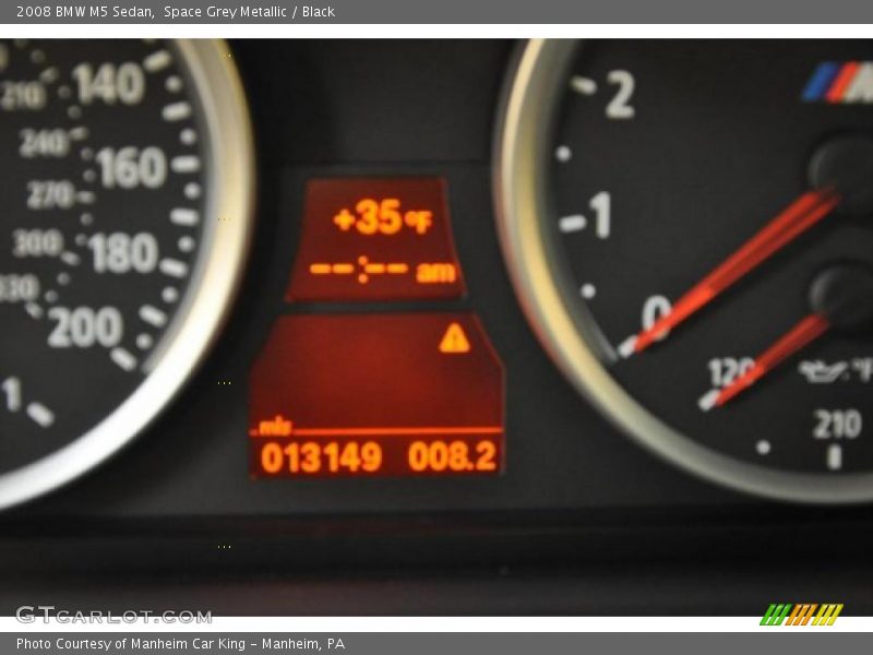 Space Grey Metallic / Black 2008 BMW M5 Sedan