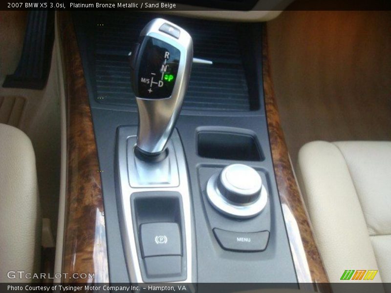 Platinum Bronze Metallic / Sand Beige 2007 BMW X5 3.0si
