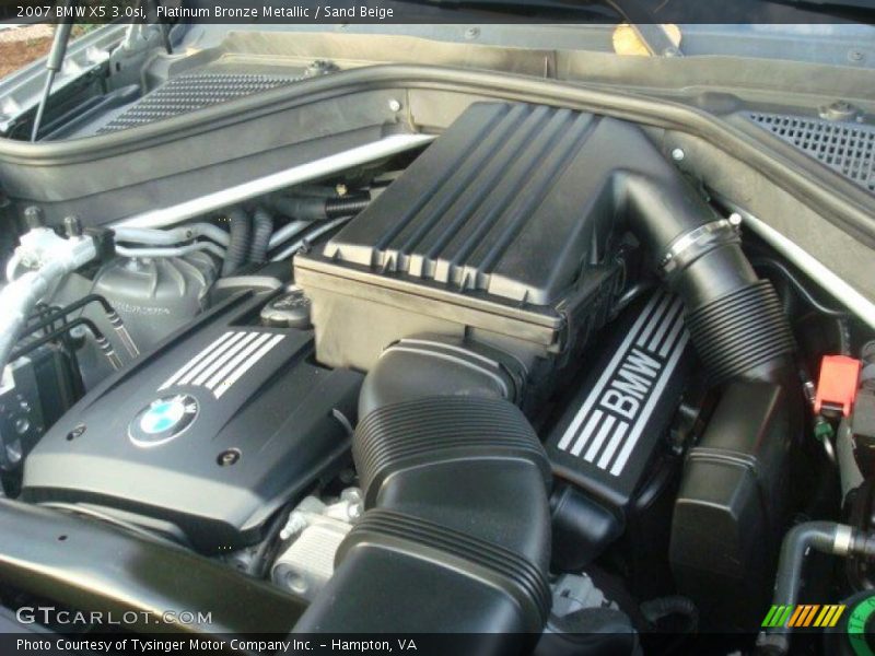 Platinum Bronze Metallic / Sand Beige 2007 BMW X5 3.0si