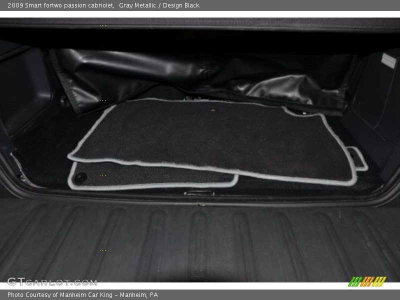 Gray Metallic / Design Black 2009 Smart fortwo passion cabriolet