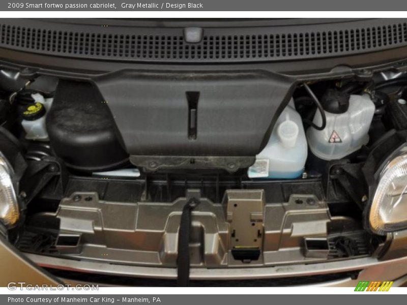  2009 fortwo passion cabriolet Engine - 1.0L DOHC 12V Inline 3 Cylinder