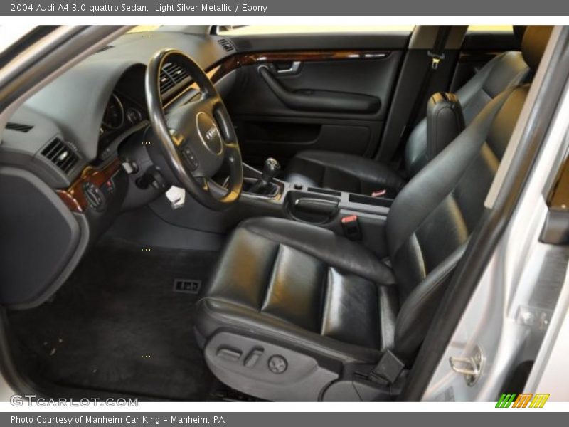  2004 A4 3.0 quattro Sedan Ebony Interior