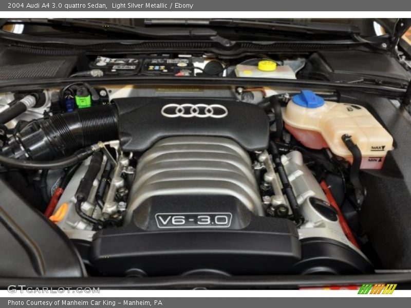  2004 A4 3.0 quattro Sedan Engine - 3.0 Liter DOHC 30-Valve V6