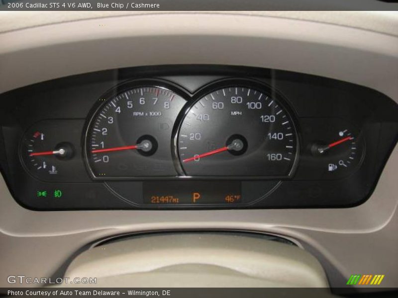 Blue Chip / Cashmere 2006 Cadillac STS 4 V6 AWD