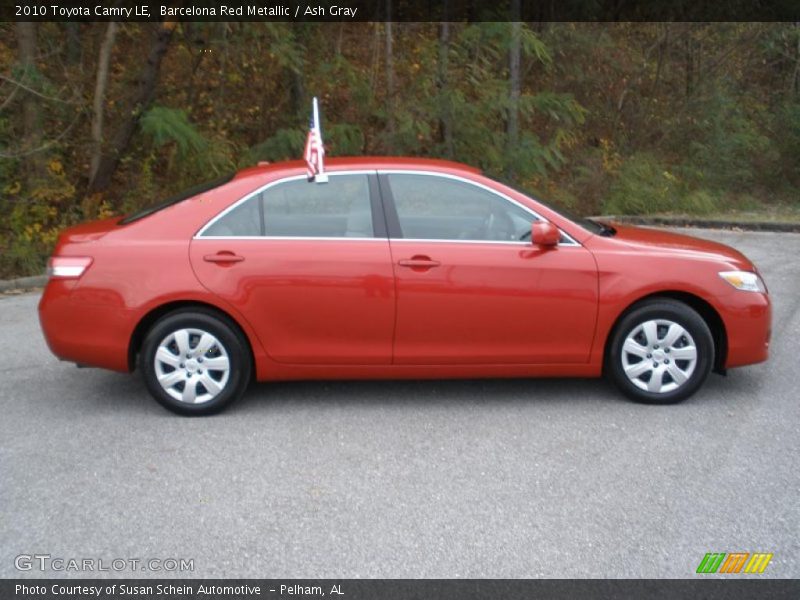 Barcelona Red Metallic / Ash Gray 2010 Toyota Camry LE