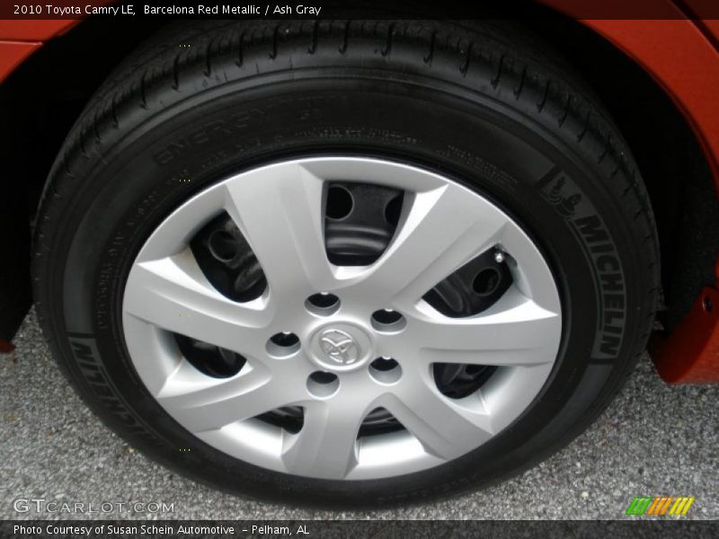 Barcelona Red Metallic / Ash Gray 2010 Toyota Camry LE