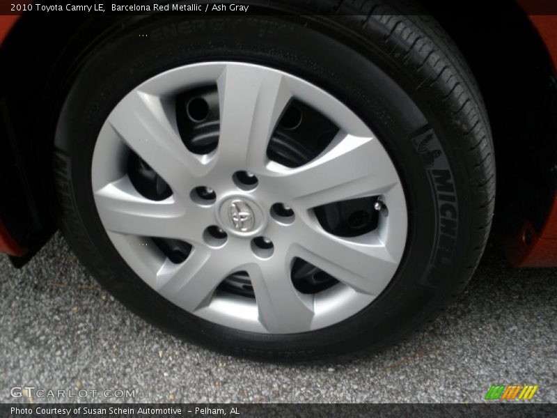Barcelona Red Metallic / Ash Gray 2010 Toyota Camry LE
