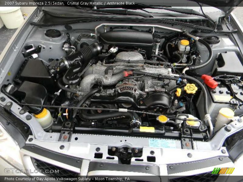  2007 Impreza 2.5i Sedan Engine - 2.5 Liter SOHC 16-Valve VVT Flat 4 Cylinder