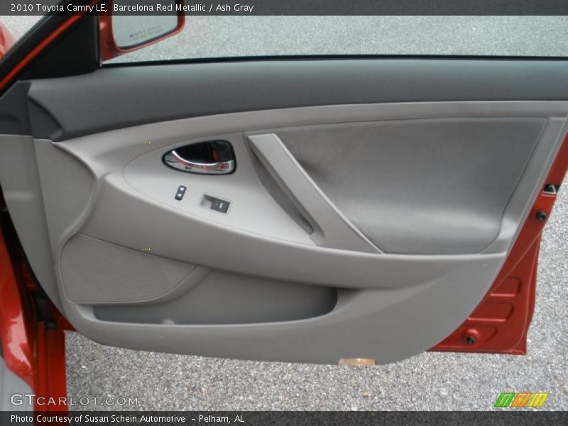 Barcelona Red Metallic / Ash Gray 2010 Toyota Camry LE
