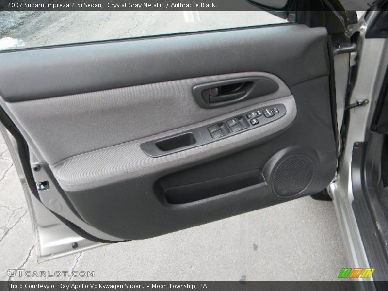 Door Panel of 2007 Impreza 2.5i Sedan