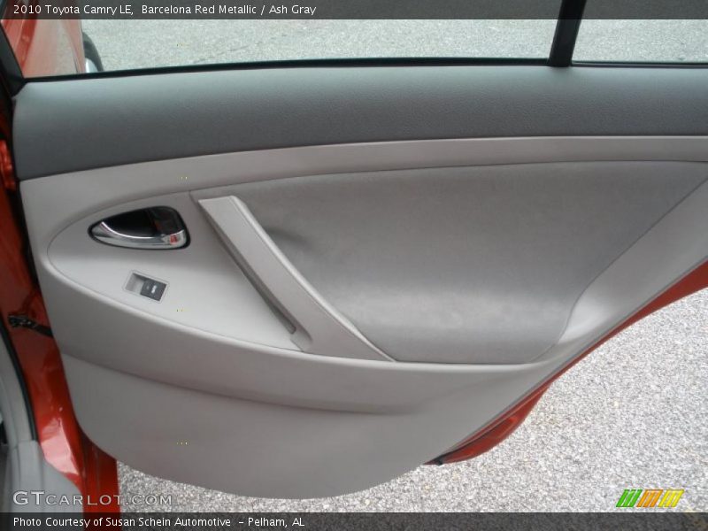 Barcelona Red Metallic / Ash Gray 2010 Toyota Camry LE