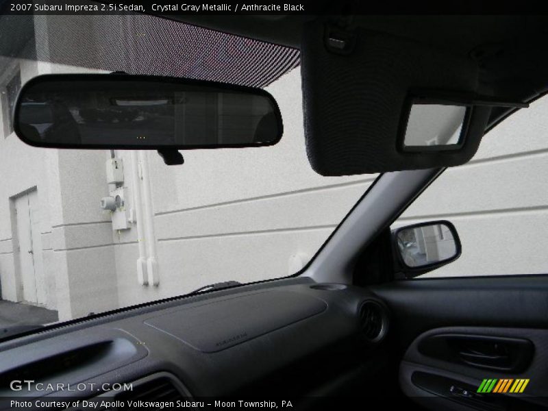 Crystal Gray Metallic / Anthracite Black 2007 Subaru Impreza 2.5i Sedan