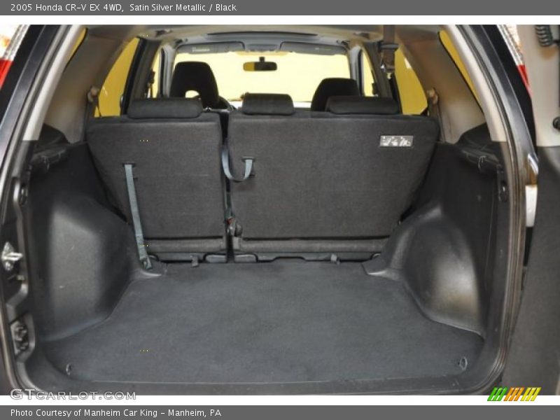 Satin Silver Metallic / Black 2005 Honda CR-V EX 4WD